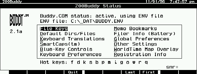 Captura de BUDDY
