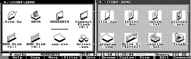 Captura de X-Finder IRIX Theme