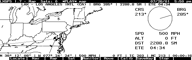 Captura de pantalla de LXGPS