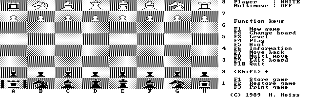 Captura de PowerChess