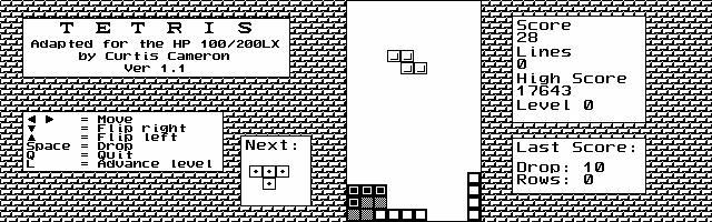 Captura de Tetris